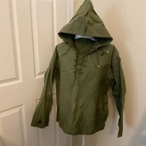 USMC Green Hooded Jacket